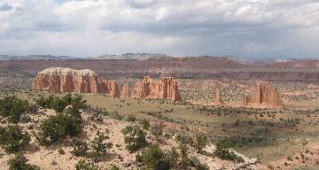 Cathedral Valley monoliths