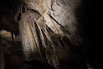 Inside the caverns