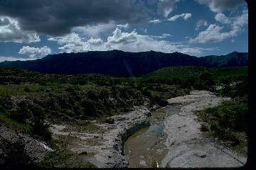 Clouds over Guadalupe Mountains