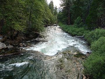 The Kings River near Zumwalt Meadow