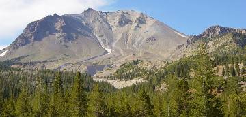 Lassen Peak from the Devastated Area