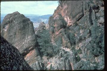 Rock formations at Pinnacles