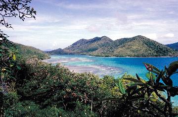 A bay in the Virgin Islands