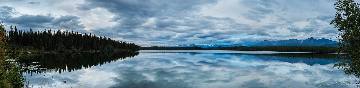 Silver Lake and surrounding mountains